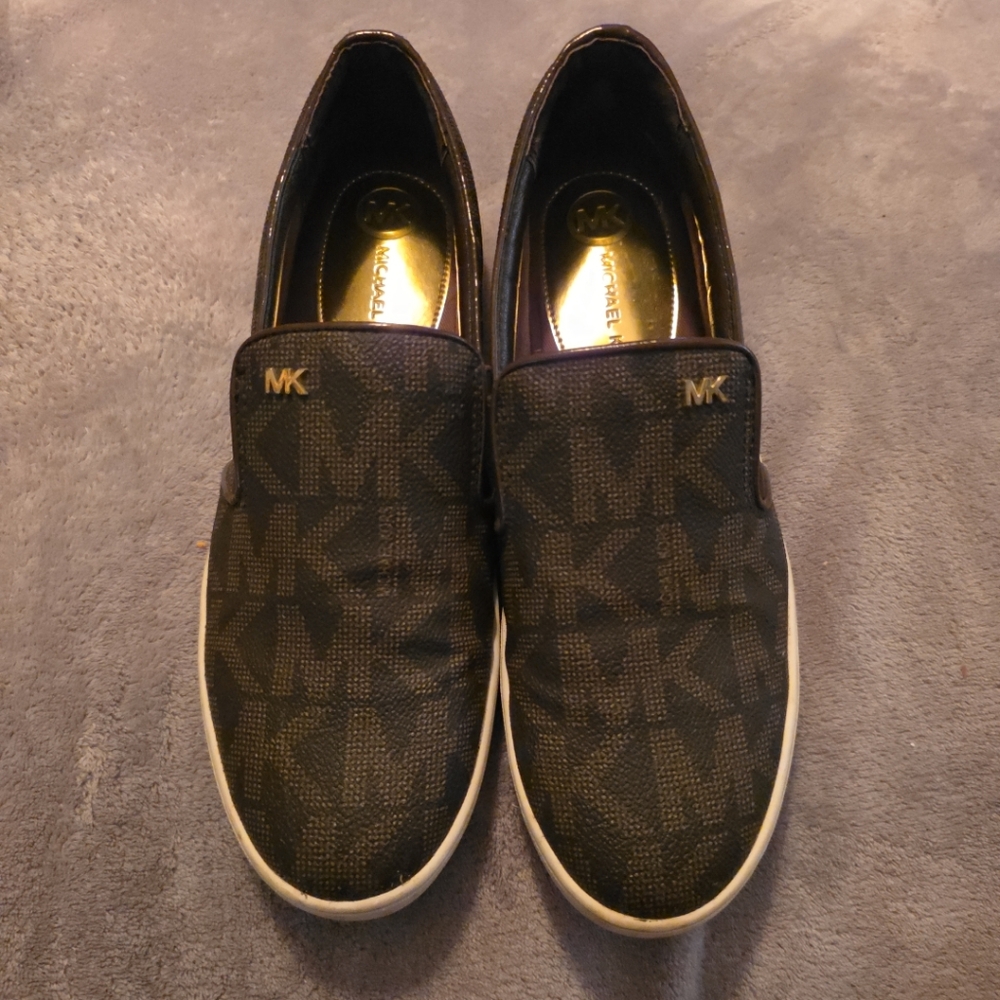 Michael Kors Women's Brown Slip-On Shoes